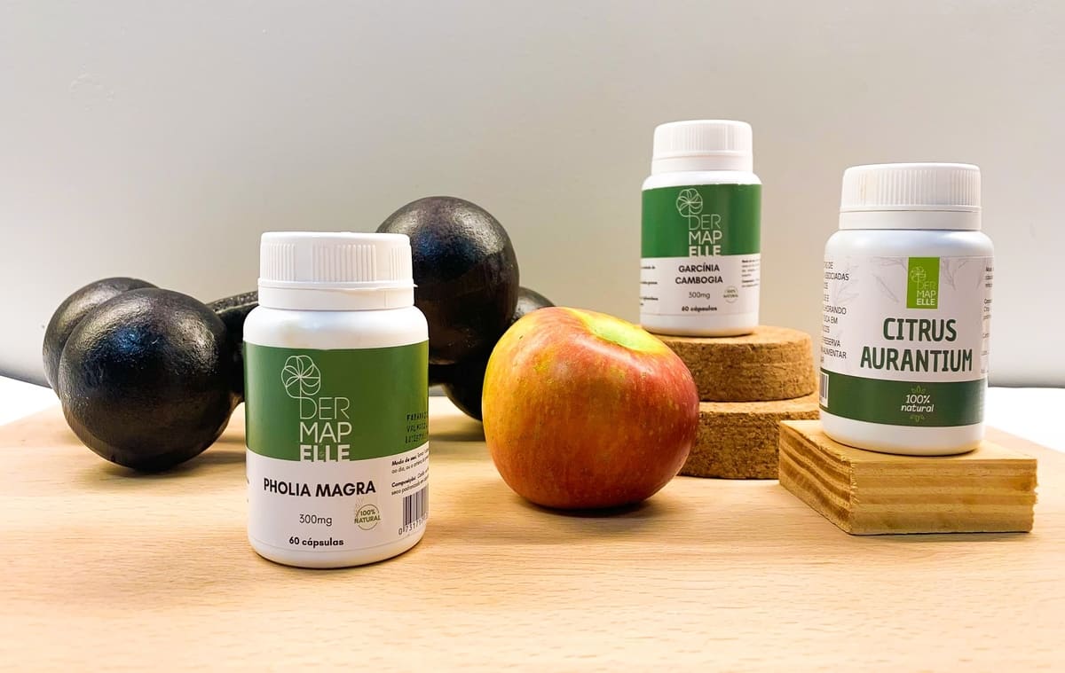 Pholia magra, Citrus aurantium, Garcínia cambogia para redução de gordura localizada